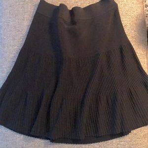 Black, French Connection, size 12 skirt.
